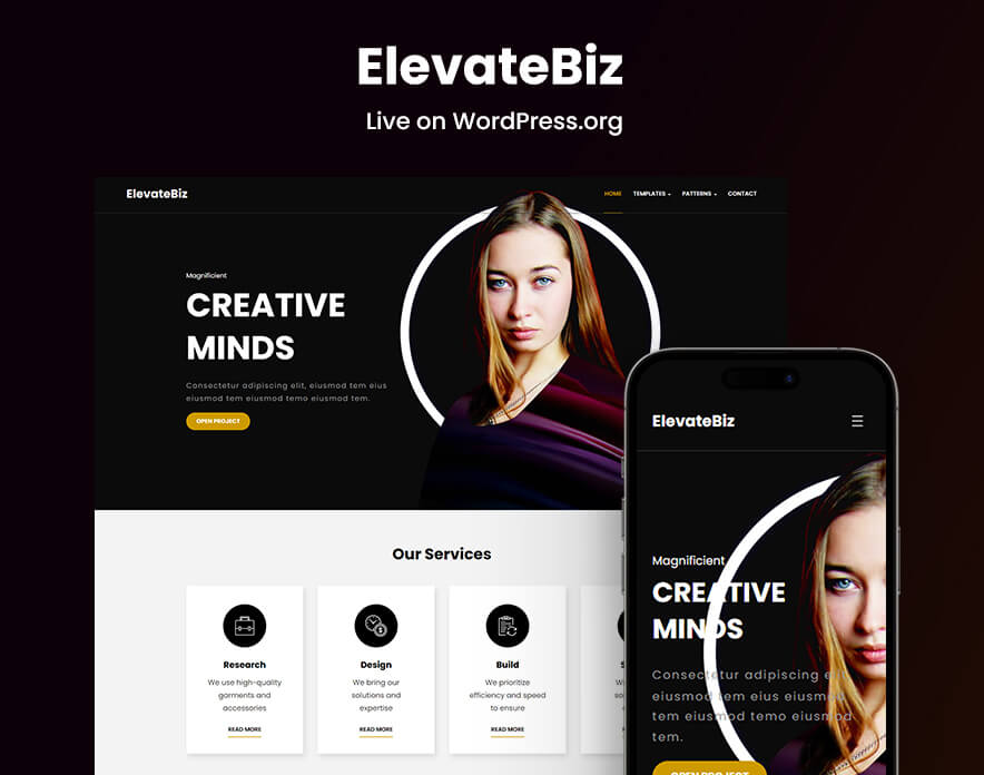 ElevateBiz Live on WordPress.org Main