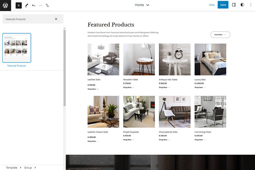 Furnitrix Pro - Featured Products