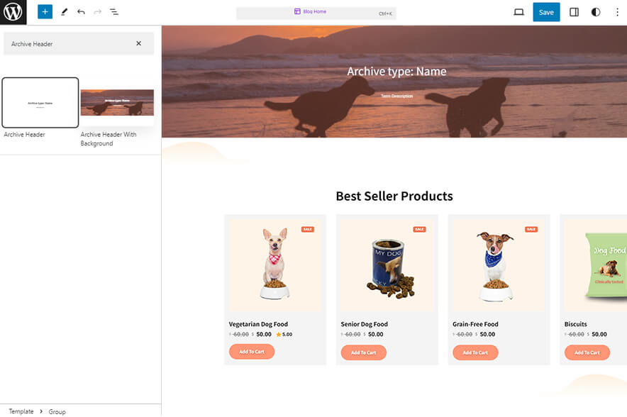 PawsCentral Pro - Archive Header