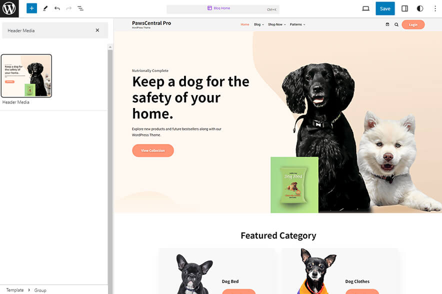 PawsCentral Pro - Header Media