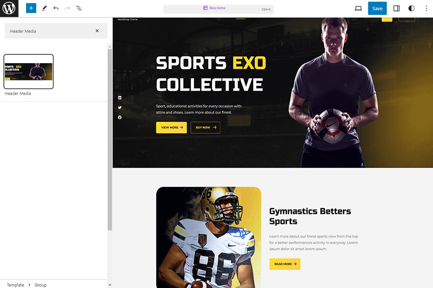 Sportspot Pro - Header Media
