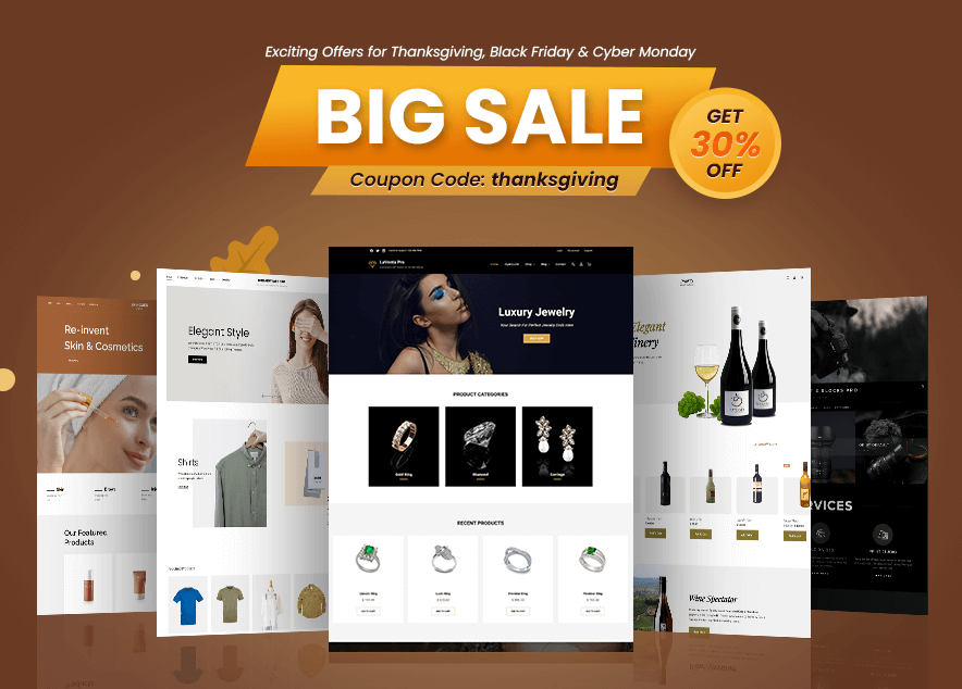 Exciting Offers for Thanksgiving, Black Friday, and Cyber Monday 2023 Main