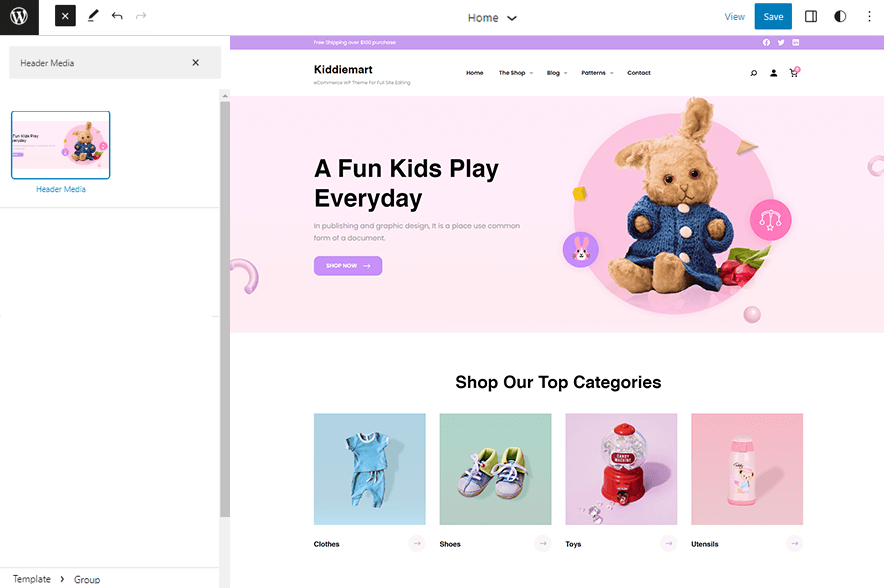 Kiddiemart - Header Media