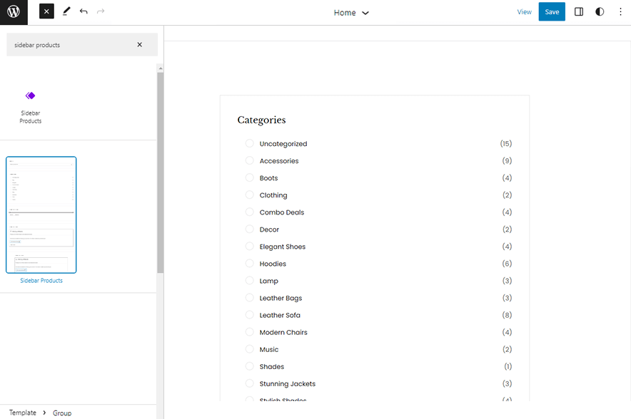 Kiddiemart - Sidebar Products